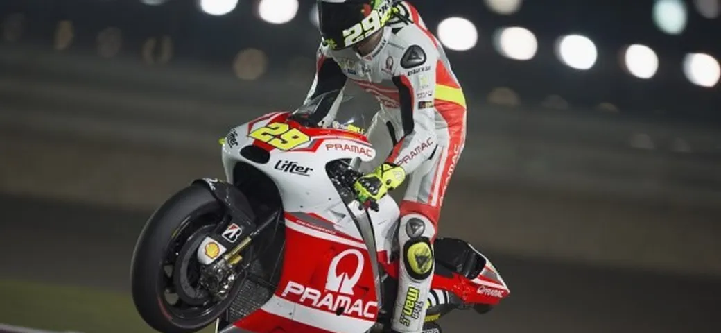 Andrea Iannone 2° tempo a Losail: 