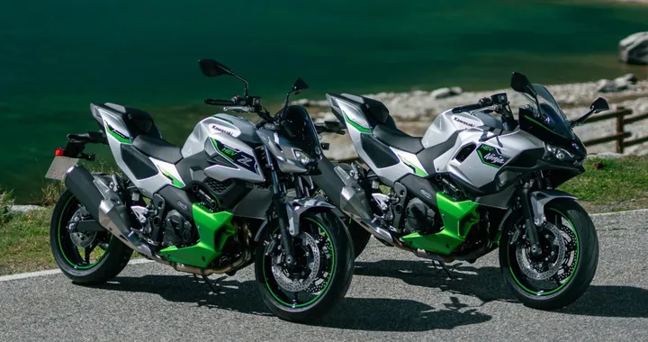 Kawasaki scuote l’ibrido: Ninja e Z7 ora più "semplici" e a prezzi più bassi