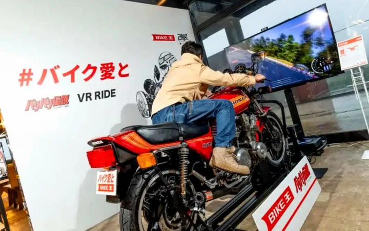 Honda CB750F: dal manga alla realtà, esperienza VR unica