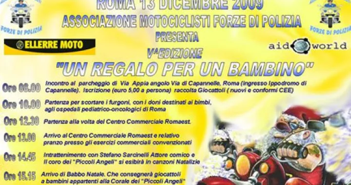 In sella con l'Amfop per la 5a edizione di "Un Regalo per un Bambino"