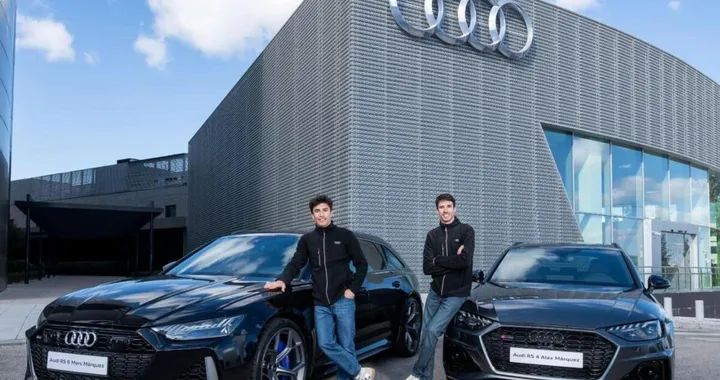 I fratelli Marquez si godono le nuove Audi RS6 Avant Performance