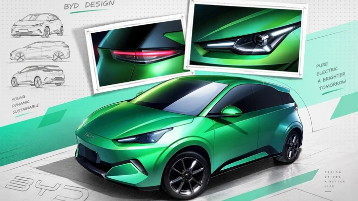 BYD Dolphin Surf cambia tutto: cresce di 42,5 cm e arriva a 420 km di autonomia