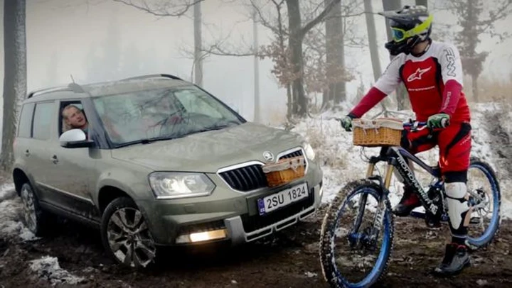Skoda Yeti: le bizzarre sfide in video