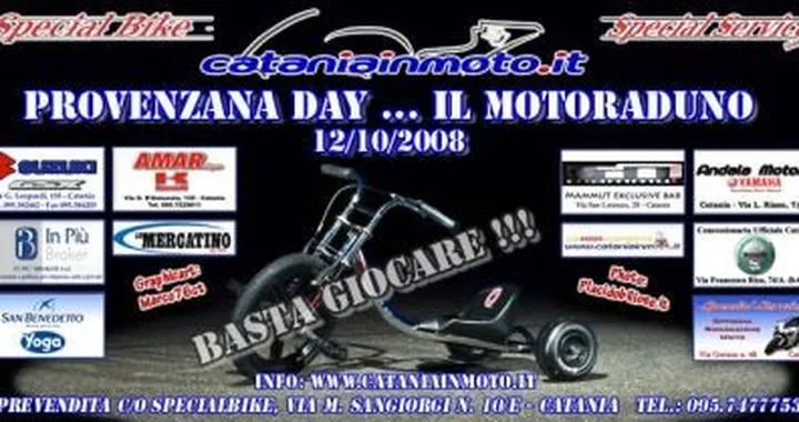 Catania in moto, tutti al Provenzana day