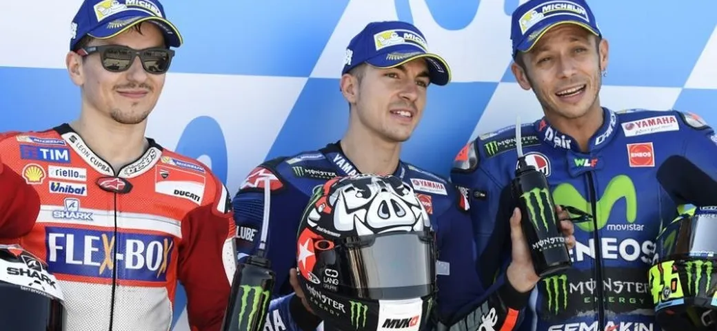 MotoGP Aragon 2017 : pole di Vinales su Lorenzo e Rossi, Marquez KO [FOTO]