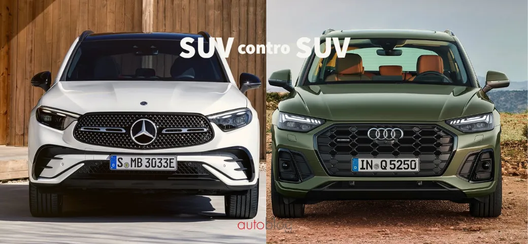 Mercedes GLC vs Audi Q5: SUV contro SUV