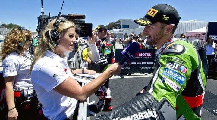 Sykes 2° a Laguna Seca in gara-1: 