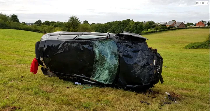 Audi RS3 8P, schianto a 200KM/H sull'ex circuito di Chimay [VIDEO]
