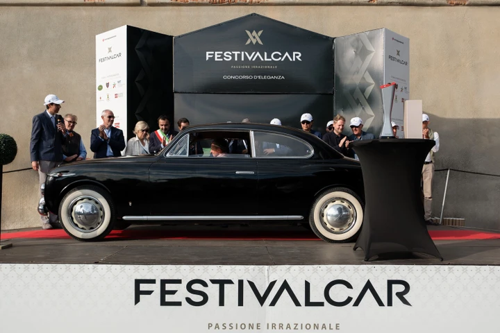 Lancia Aurelia B52 Coupé Bertone è Best of Show al Concorso d’Eleganza Festival Car 2024