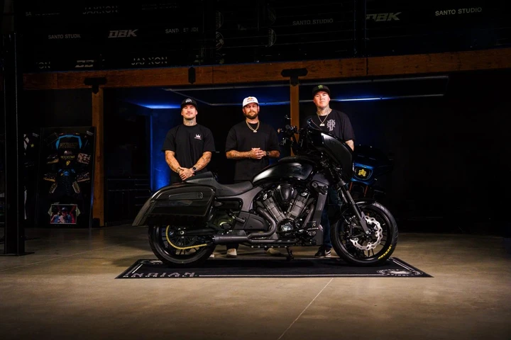 Indian Chieftain PowerPlus: la bagger personalizzata di Twitch per Ryan Sheckler