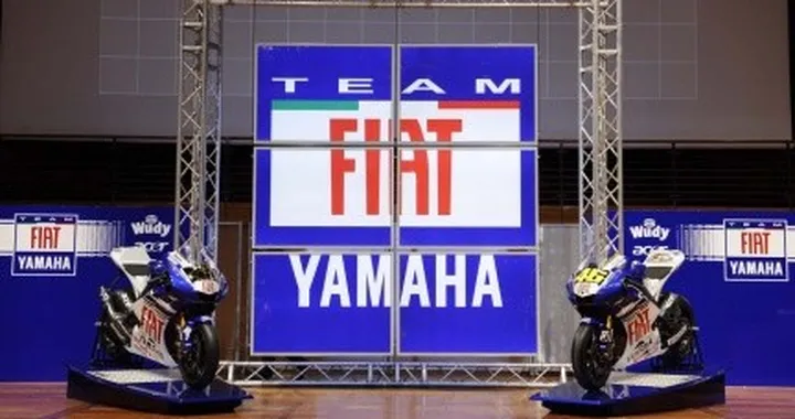 Team Fiat Yamaha 2008: foto della presentazione
