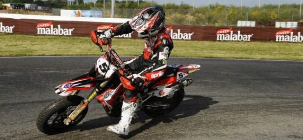 Supermotard: Chareyre vince a Viterbo la terza prova degli Internazionali d'Italia