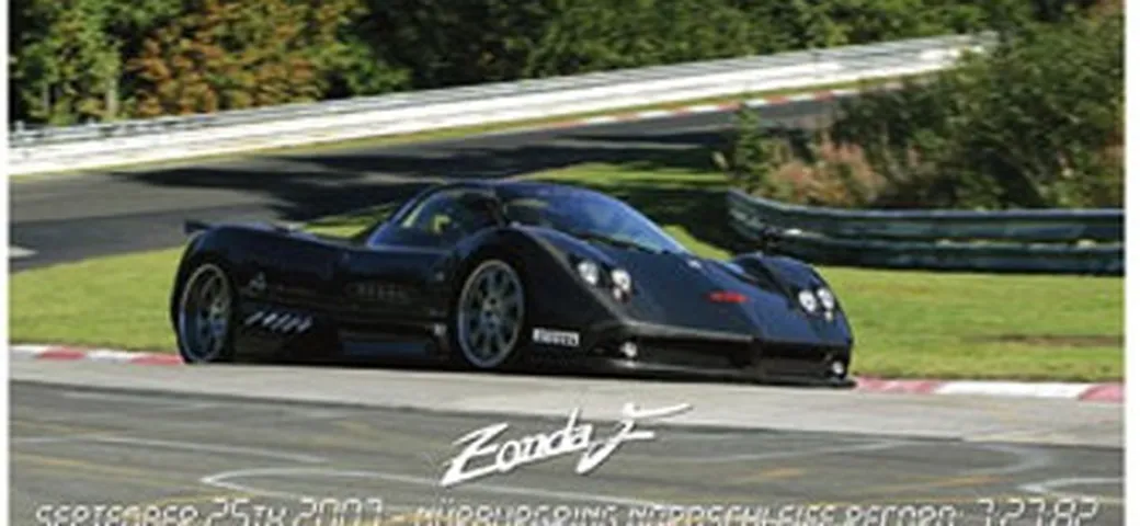 Pagani Zonda F: 7'27