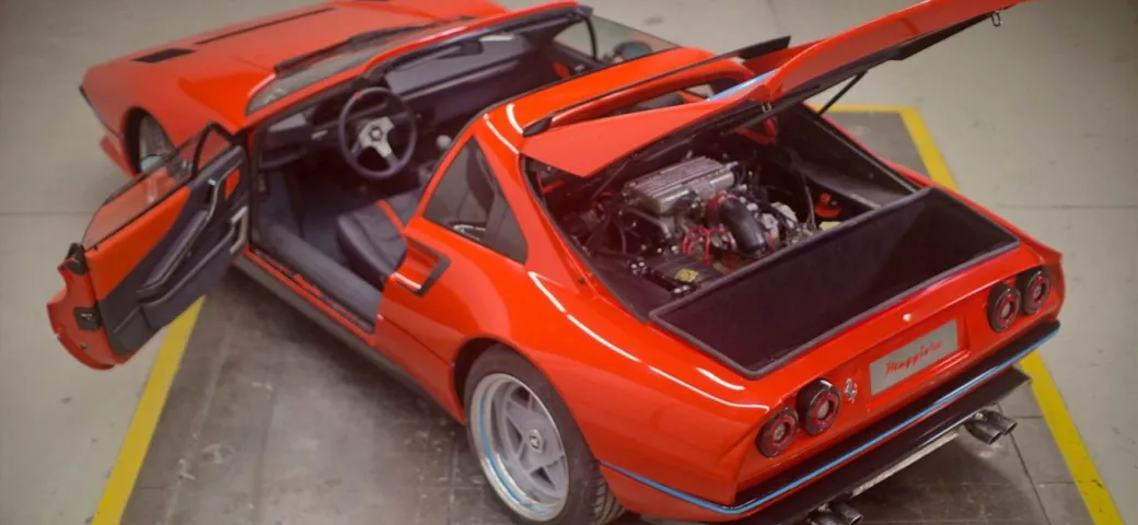 Maggiore 308M: la Ferrari 308 GTS diventa una moderna supercar