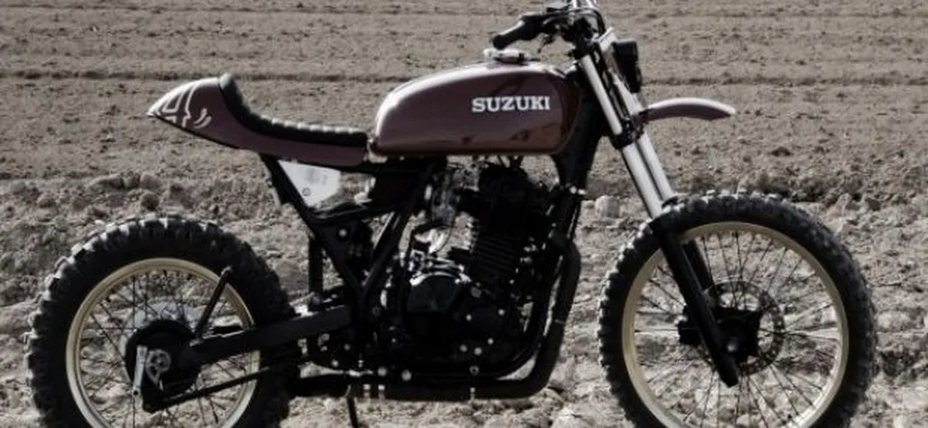 Suzuki DR 600 Scrambler by North East Custom