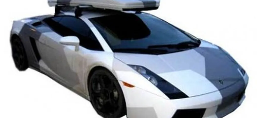 Lamborghini Gallardo in tuta mimetica