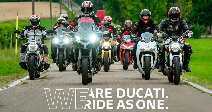 #WeRideAsOne, il 7 maggio i ducatisti di tutto il mondo celebrano la passione per i colori di Borgo Panigale