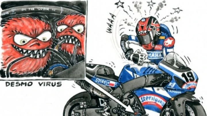 Desmo Virus sulla Yamaha di Ben Spies