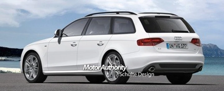 Audi A4 Avant - rendering