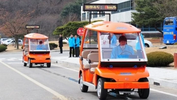 Corea: l'auto elettrica OLEV senza batterie ad induzione magnetica