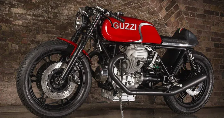 Moto Guzzi Le Mans II: italian cafè