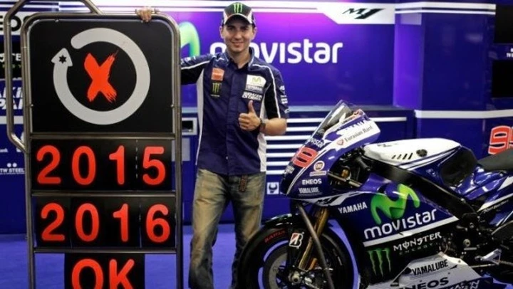MotoGP: Jorge Lorenzo con Yamaha fino al 2016 [Video]
