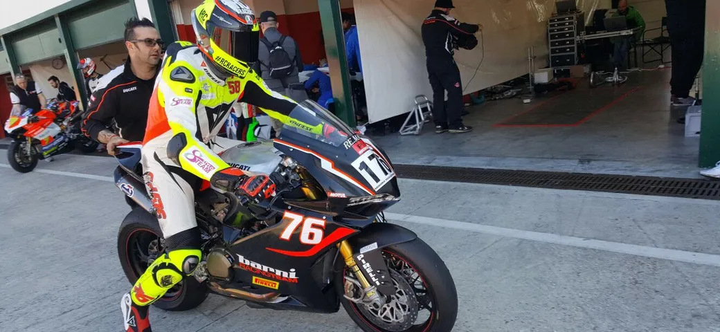 CIV: Cavalieri in pista con la Ducati del Team Barni Racing