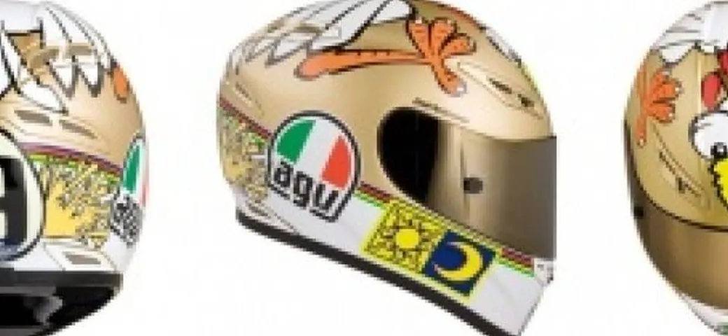 Casco AGV Valentino Rossi Chicken Replica in edizione limitata