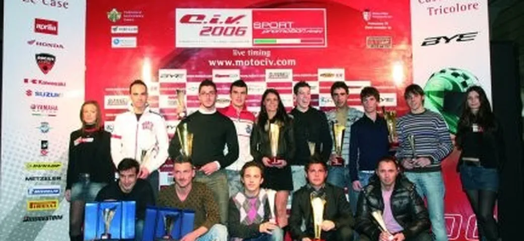Premiazione classifiche speciali CIV