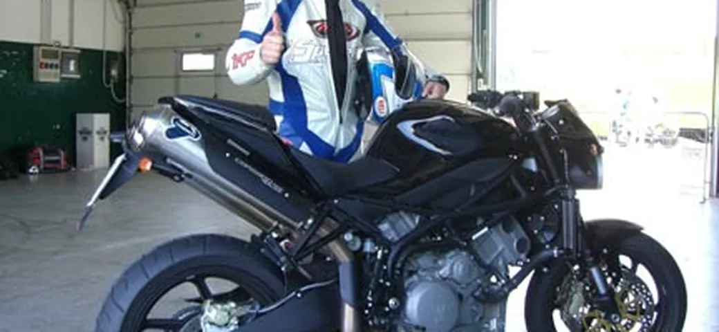 La Morini Corsaro Veloce al Pirelli Day