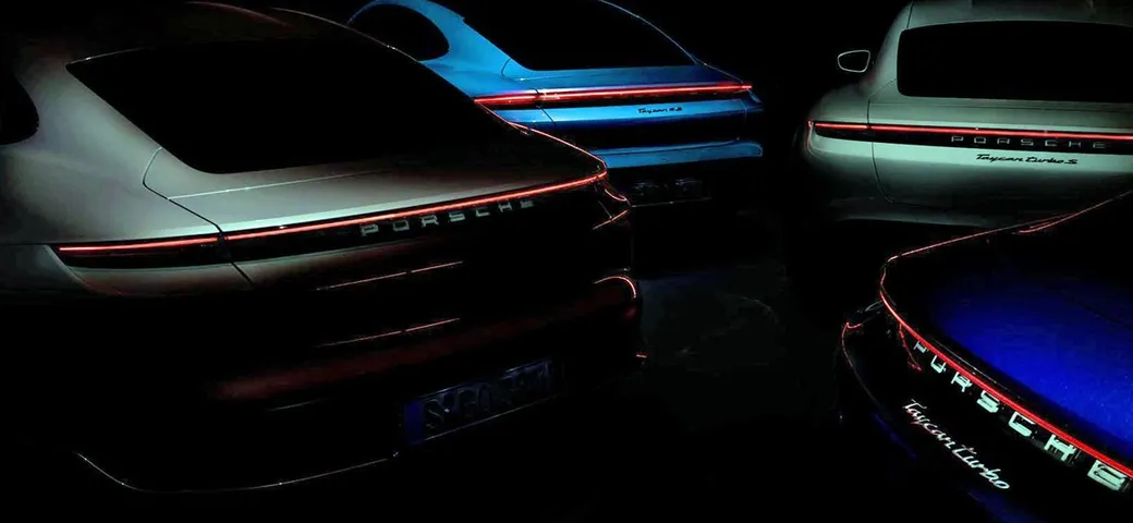 Porsche Taycan: il teaser di una versione entry level