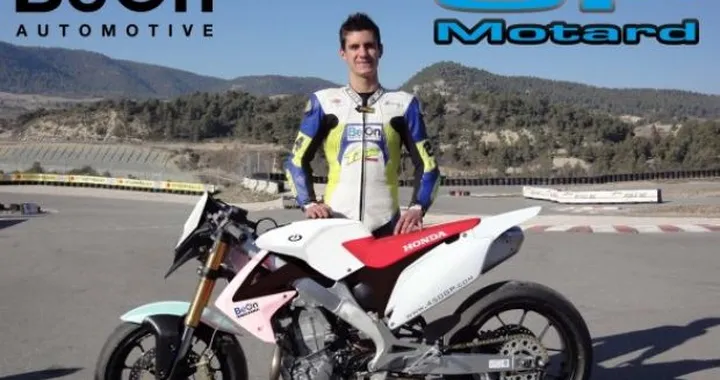 BeOn GP-Motard: La supermotard con i semimanubri