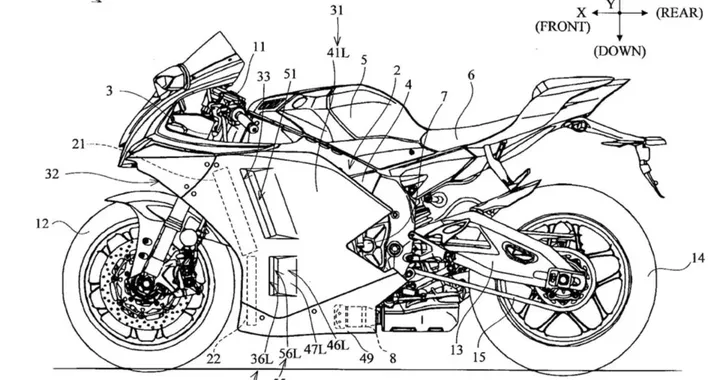 Yamaha R1 e l’aerodinamica intelligente: arriva la carrozzeria attiva brevettata