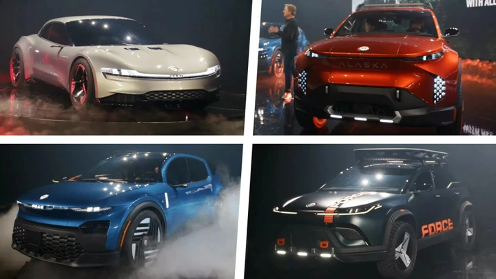 Fisker presenta i suoi nuovi modelli elettrici: Ronin, Pear, Alaska e Ocean