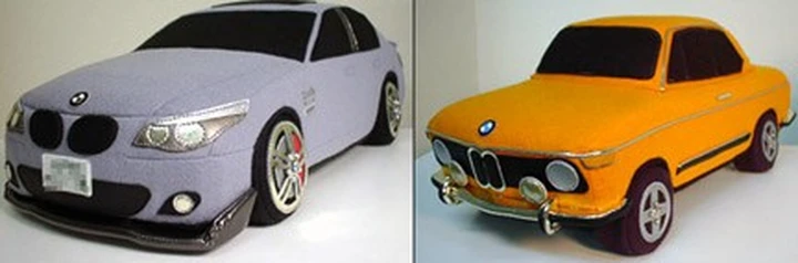 Le auto di gommapiuma...