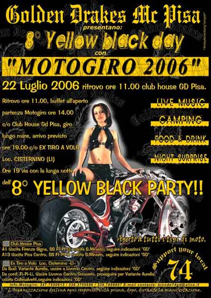 8° Yellow Black Day - Motogiro 2006