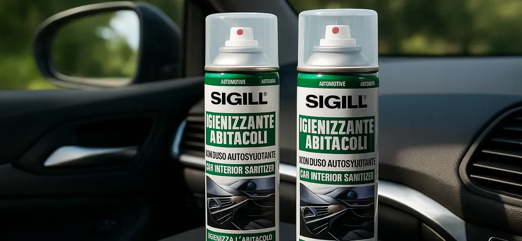Igienizzante abitacoli SIGILL: aria fresca in auto a prezzo SHOCK