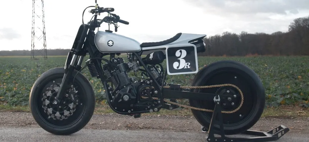 Suzuki DR650 Flat Track by Le French Atelier