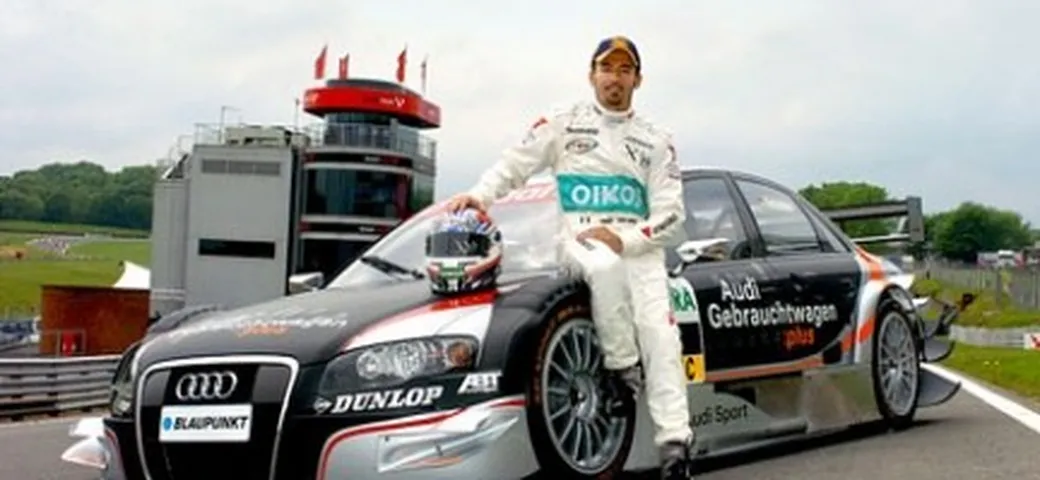 Max Biaggi su un auto DTM al Mugello!