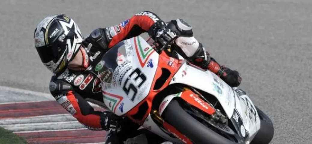 CIV: test a Misano per Matteo Baiocco e Alex Polita
