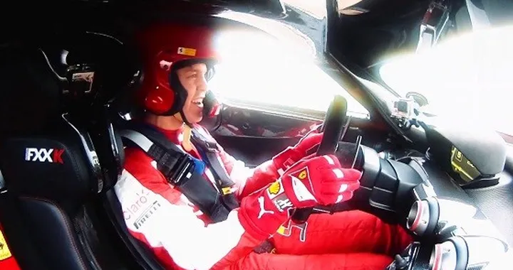 Ferrari FXX K, Vettel: "Mamma mia, è un razzo!" [Video]