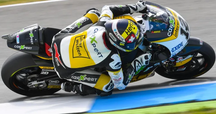 Moto2 Assen FP1: Thomas Luthi in vetta, Morbidelli 5°