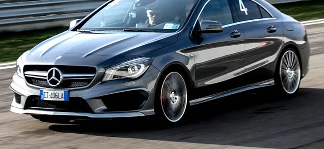 Mercedes CLA 45 AMG: video test in pista