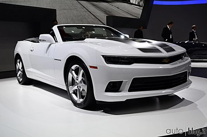 Salone di Francoforte 2013 Live: Chevrolet Camaro Cabriolet facelift