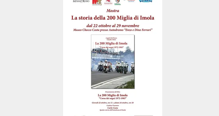 Libro "La 200 Miglia di Imola - Corsa dei sogni 1972-1985"