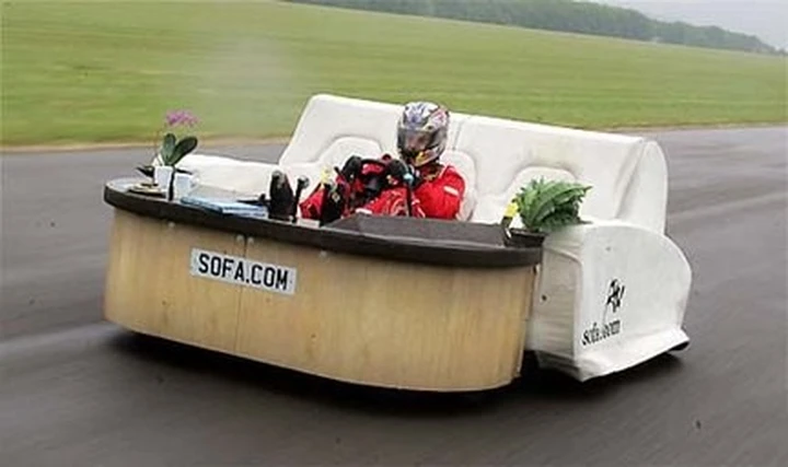 150km/h...su un Divano !