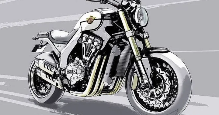 Horex: primo sketch della 'nuova' VR6