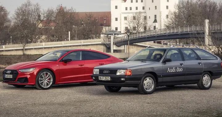 Audi 100 Avant quattro Duo: la prima ibrida plug-in Anni '90