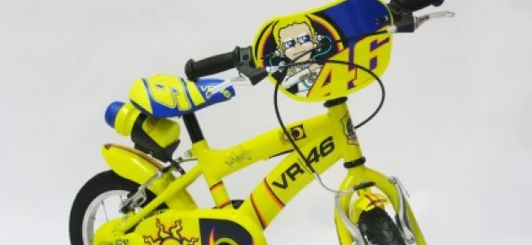 Piccoli campioni crescono con la Biciclette VR46 firmate Valentino Rossi