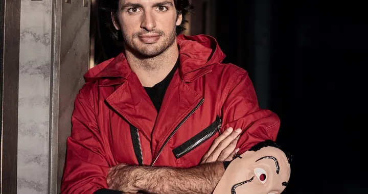 F1: Carlos Sainz apparirà nella serie Netflix "La Casa di Carta"
